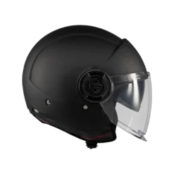 Kask otwarty MT VIALE SV S PURE BLACK MATT czarny mat