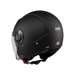 Kask otwarty MT VIALE SV S PURE BLACK MATT czarny mat
