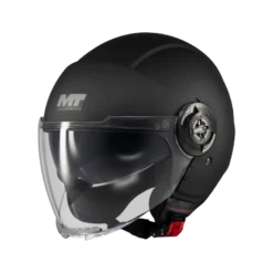 Kask otwarty MT VIALE SV S PURE BLACK MATT czarny mat