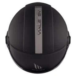 Kask otwarty MT VIALE SV S SOLID MATT BLACK czarny mat