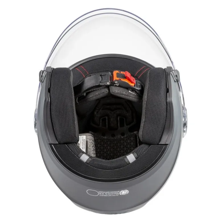 Kask otwarty NZI CIVIC SOLID MATT BLACK czarny mat
