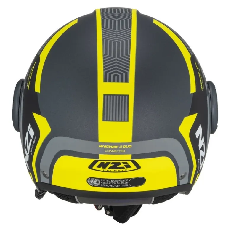 Kask otwarty NZI RINGWAY 2 DUO CONNECTED ANTRACITE GREY MATT szary