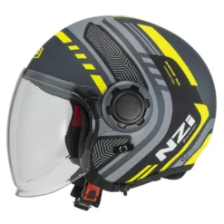 Kask otwarty NZI RINGWAY 2 DUO CONNECTED ANTRACITE GREY MATT szary