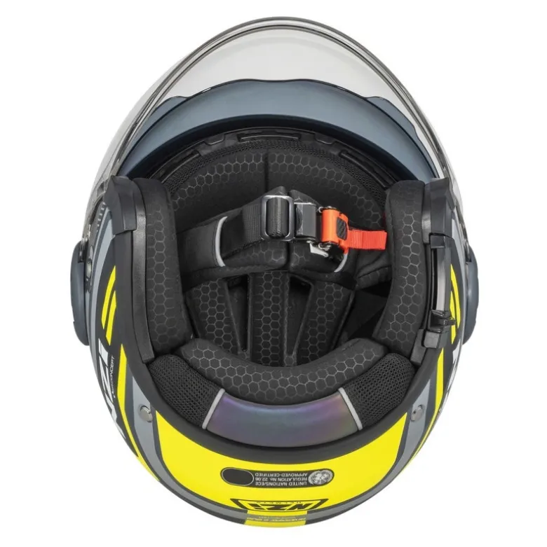 Kask otwarty NZI RINGWAY 2 DUO CONNECTED ANTRACITE GREY MATT szary