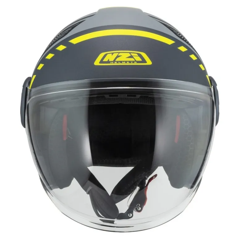 Kask otwarty NZI RINGWAY 2 DUO CONNECTED ANTRACITE GREY MATT szary