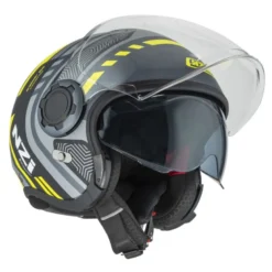 Kask otwarty NZI RINGWAY 2 DUO CONNECTED ANTRACITE GREY MATT szary
