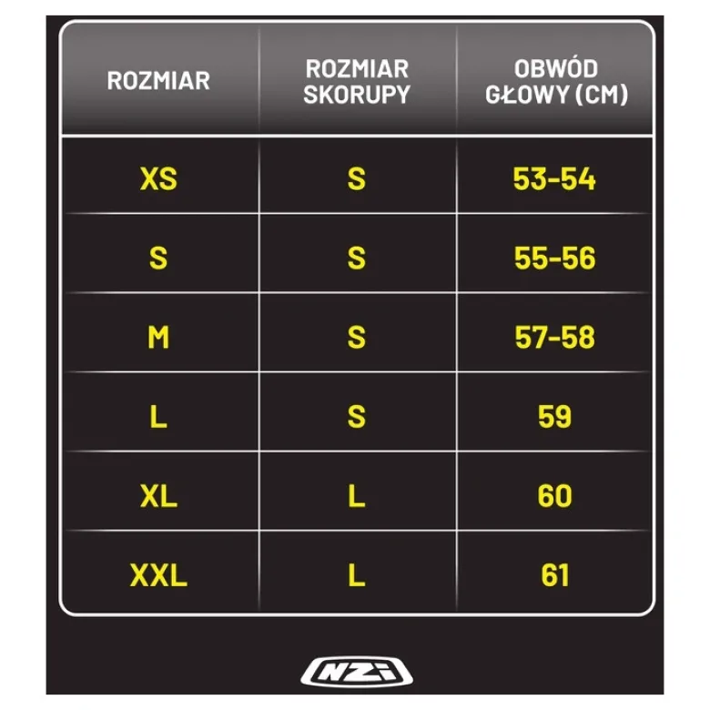 Kask otwarty NZI RINGWAY 2 DUO WHITE biały