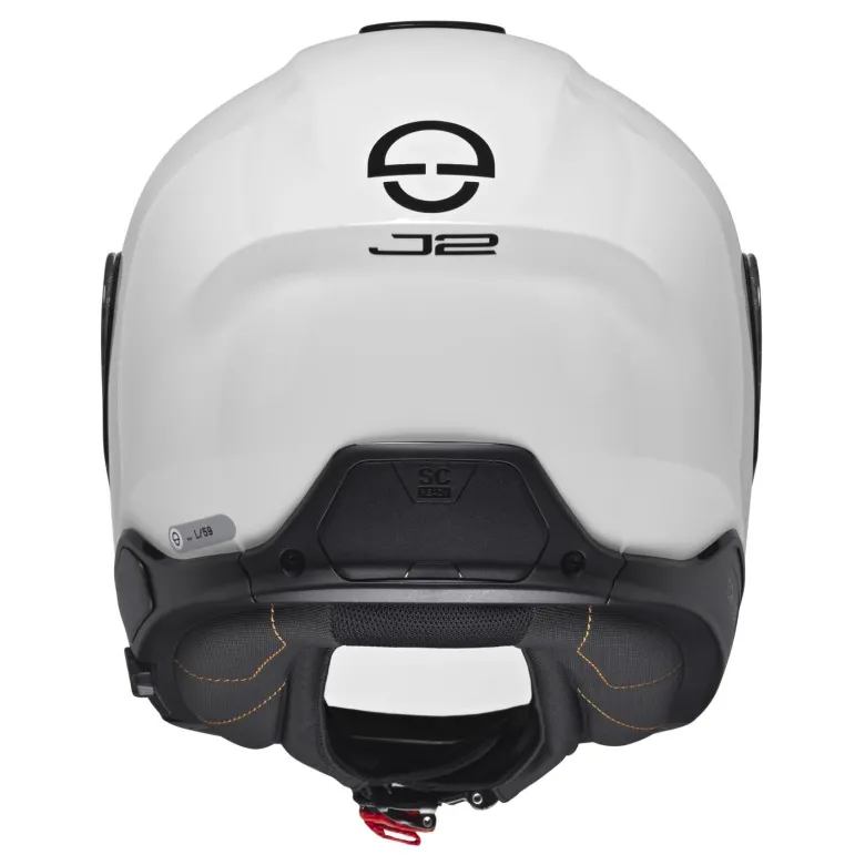 Kask otwarty SCHUBERTH J2 ECE GLOSSY WHITE biały