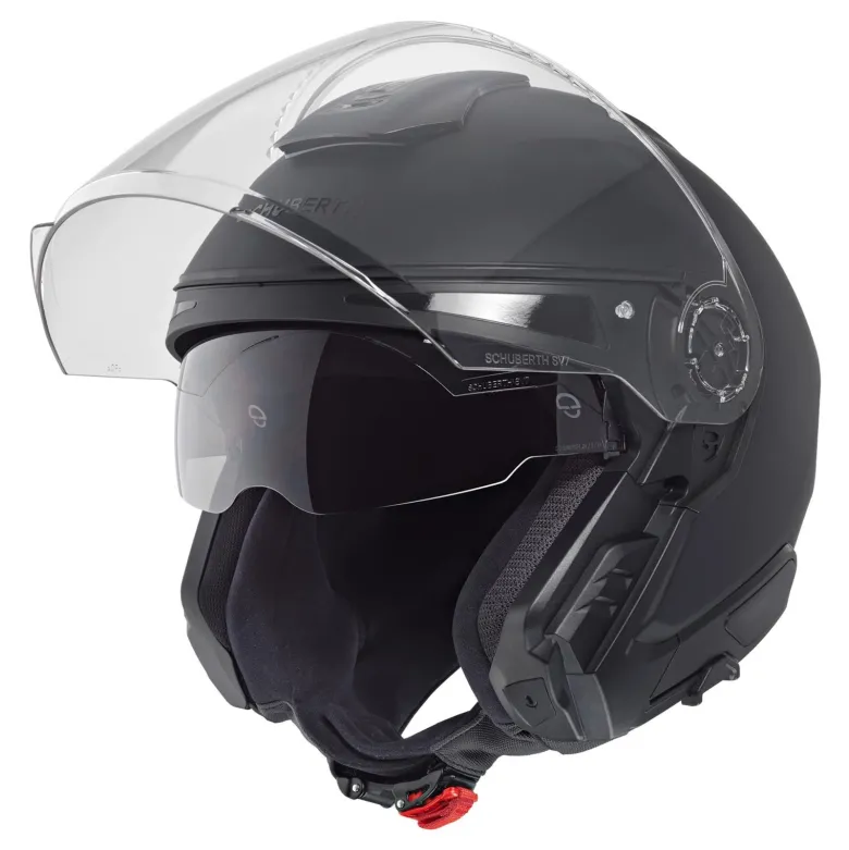 Kask otwarty SCHUBERTH J2 ECE MATT BLACK czarny mat