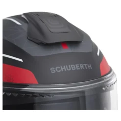 Kask otwarty SCHUBERTH J2 ECE SIGMA RED czarny czerwony