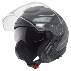 Kask otwarty SCHUBERTH J2 ECE SIGMA GREY czarny szary