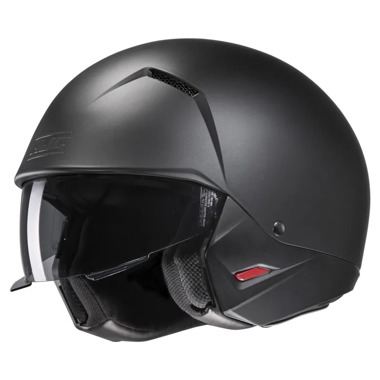 Kask otwarty z wpinaną szczęką HJC I20 SEMI FLAT BLACK czarny mat