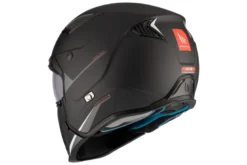 Kask otwarty z wpinaną szczęką MT STREETFIGHTER SV S SOLID MATT BLACK czarny mat