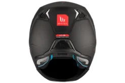 Kask otwarty z wpinaną szczęką MT STREETFIGHTER SV S SOLID MATT BLACK czarny mat