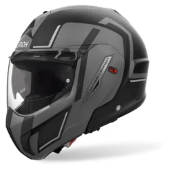 Kask szczękowy AIROH MATHISSE II GENIUS GREY MATT szary czarny