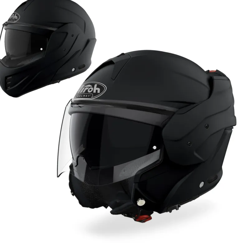 Kask szczękowy Airoh MATHISSE COLOR BLACK MATT czarny mat