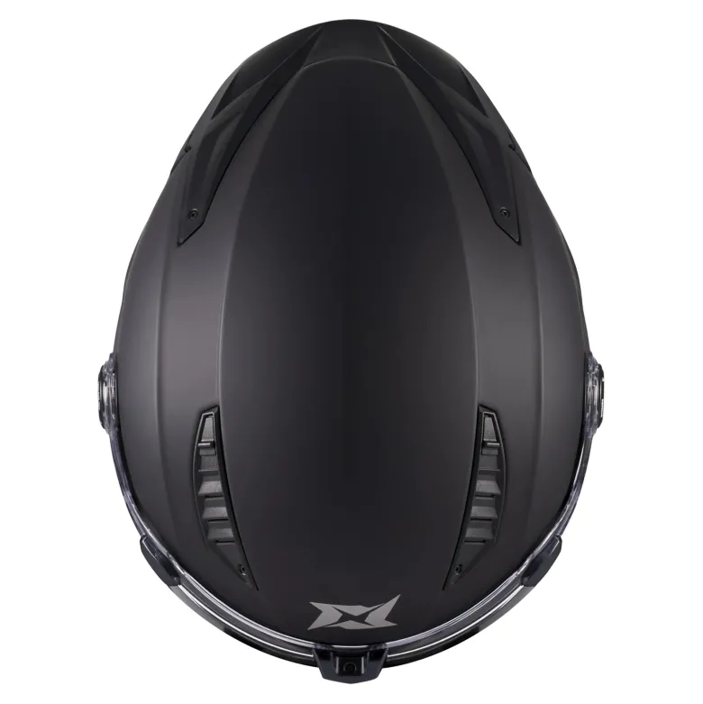 Kask szczękowy AXXIS GHOSTFIGHTER SV SOLID A1 MATT BLACK czarny mat