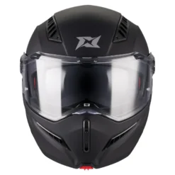 Kask szczękowy AXXIS GHOSTFIGHTER SV SOLID A1 MATT BLACK czarny mat