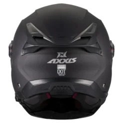 Kask szczękowy AXXIS GHOSTFIGHTER SV SOLID A1 MATT BLACK czarny mat
