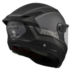 Kask szczękowy AXXIS GHOSTFIGHTER SV BITONE C12 MATT czarny szary
