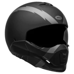 Kask szczękowy BELL BROOZER ARC MATTE BLACK/GREY czarny szary