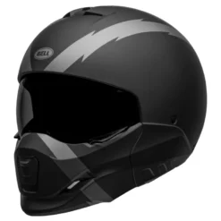 Kask szczękowy BELL BROOZER ARC MATTE BLACK/GREY czarny szary