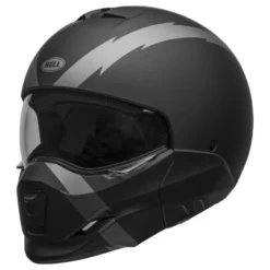 Kask szczękowy BELL BROOZER ARC MATTE BLACK/GREY czarny szary