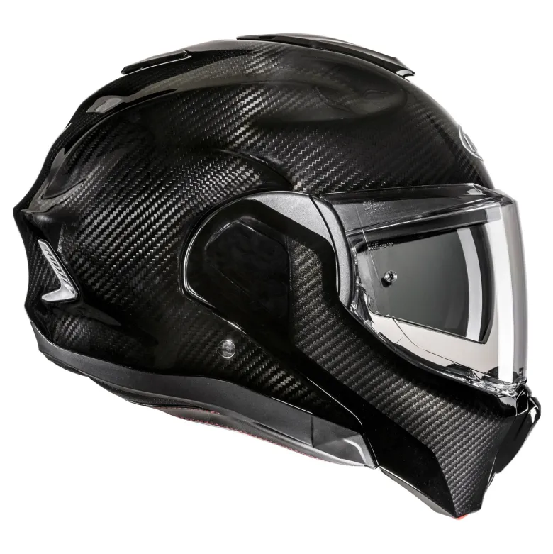 Kask szczękowy HJC F100 CARBON BLACK czarny