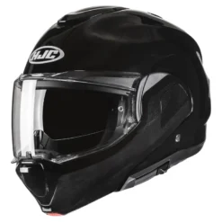 Kask szczękowy HJC F100 METAL BLACK czarny