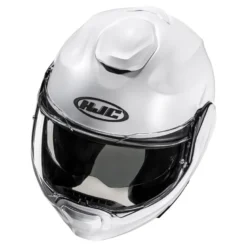 Kask szczękowy HJC F100 PEARL WHITE biały
