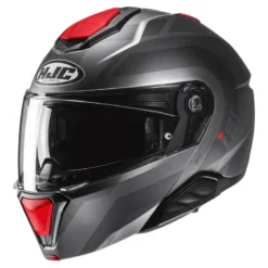 Kask szczękowy HJC I91 ARVEN GREY/RED szary czerwony