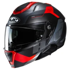 Kask szczękowy HJC I91 CARST BLACK/RED czarny czerwony