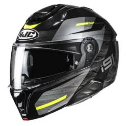 Kask szczękowy HJC I91 DUSK BLACK/YELLOW czarny żółty