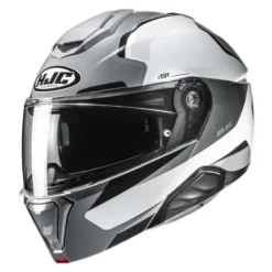 Kask szczękowy HJC I91 FELIO GREY/WHITE szary biały