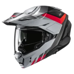 Kask szczękowy HJC I80 IMES GREY/RED szary czerwony