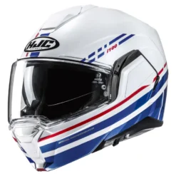 Kask szczękowy HJC I100 SYSMA WHITE/BLUE biały niebieski