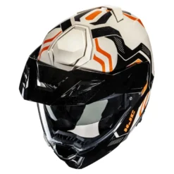 Kask szczękowy HJC I80 VELLY BLACK/BEIGE czarny beżowy