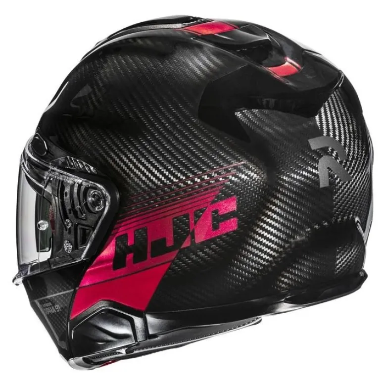 Kask szczękowy HJC RPHA 91 CARBON ELIG RED czerwony