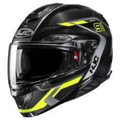 Kask szczękowy HJC RPHA 91 CARBON LAGOS BLACK/YELLOW czarny złoty