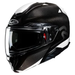 Kask szczękowy HJC RPHA 91 CARBON NOELA BLACK/WHITE czarny biały