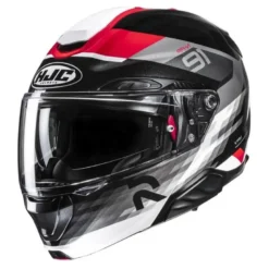 Kask szczękowy HJC RPHA 91 MADAL BLACK/RED czarny czerwony