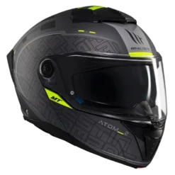 Kask szczękowy MT ATOM 2 SV DESTINY MATT BLACK/GREY