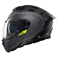 Kask szczękowy MT ATOM 2 SV DESTINY MATT BLACK/GREY