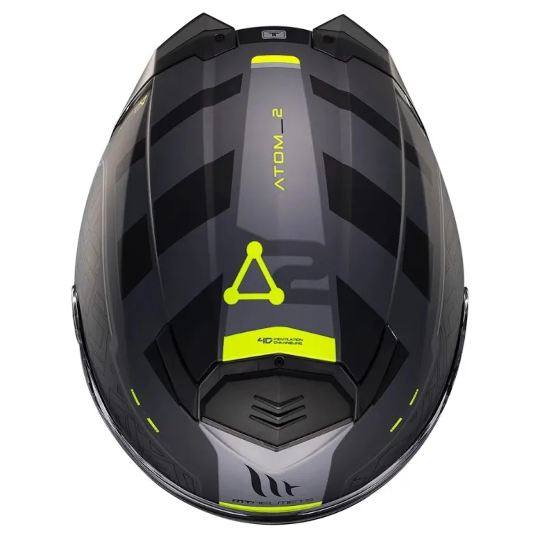 Kask szczękowy MT ATOM 2 SV DESTINY MATT BLACK/GREY