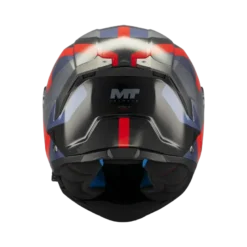Kask szczękowy MT ATOM 2 SV DEXTER BLUE/RED niebieski czerwony