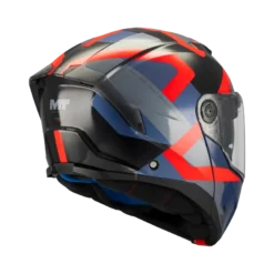 Kask szczękowy MT ATOM 2 SV DEXTER BLUE/RED niebieski czerwony