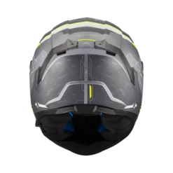 Kask szczękowy MT ATOM 2 SV HIGHLANDS SILVER/GREY srebrny szary
