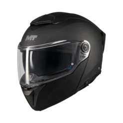 Kask szczękowy MT ATOM 2 SV PURE BLACK MATT czarny mat