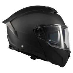 Kask szczękowy MT ATOM 2 SV PURE BLACK MATT czarny mat