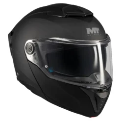 Kask szczękowy MT ATOM 2 SV PURE BLACK MATT czarny mat